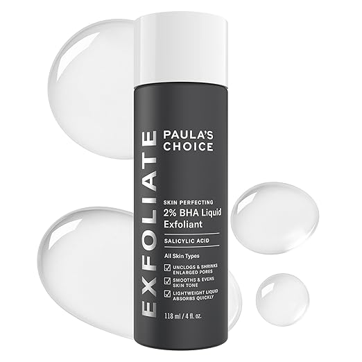 Paula’s Choice Exfoliate 2% BHA Skin Perfecting Exfoliant – 118 mL / 4 fl oz