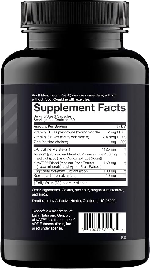 Nugenix Total-T Testosterone Boosting Formula – 90 Capsules