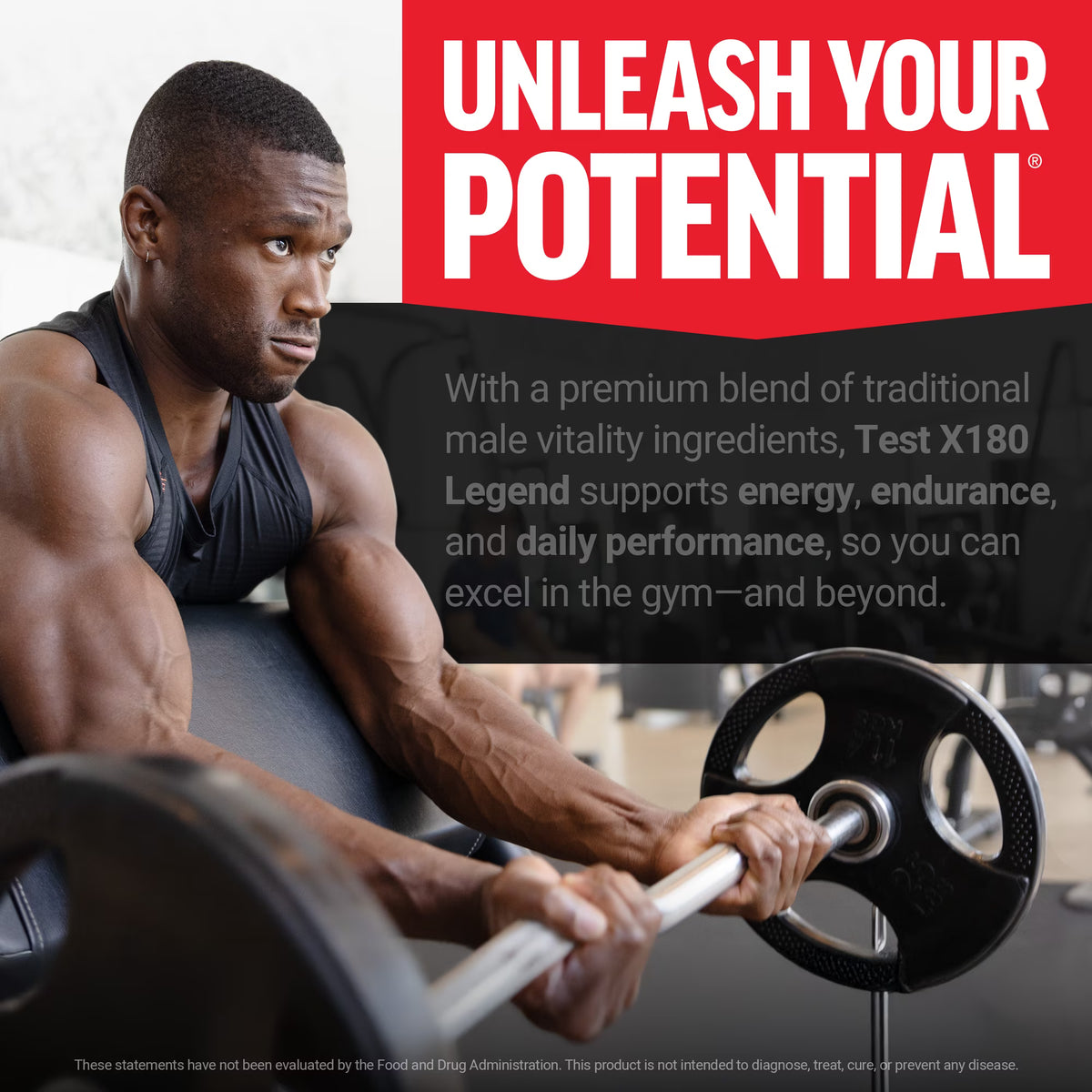 Force Factor Test X180 Legend – 120 Capsules