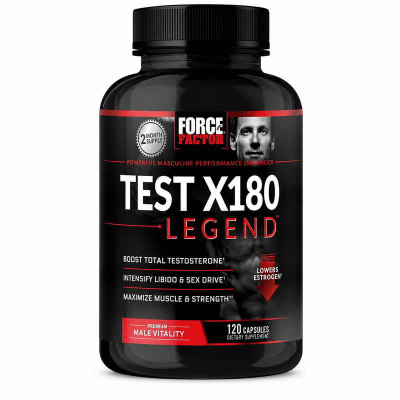 Force Factor Test X180 Legend – 120 Capsules